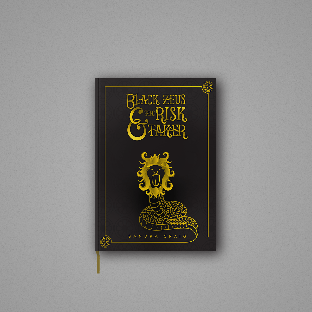Black Zeus and the Risk Taker book mockup