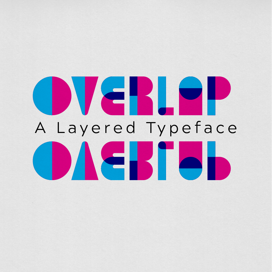 type specimen: overlap